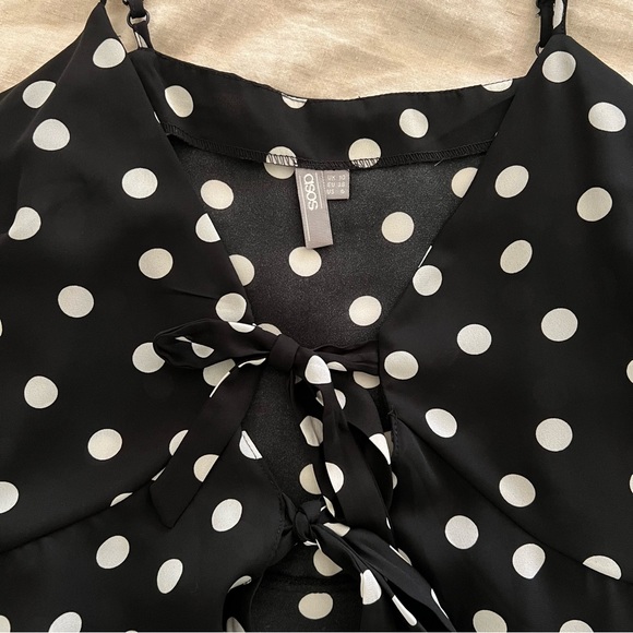 ASOS Cami with Ruffle and Tie Front - Picture 5 of 6